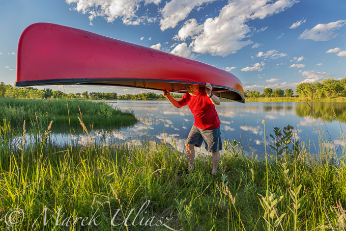 canoe portaging